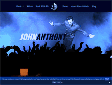 Tablet Screenshot of johnanthonymusic.com
